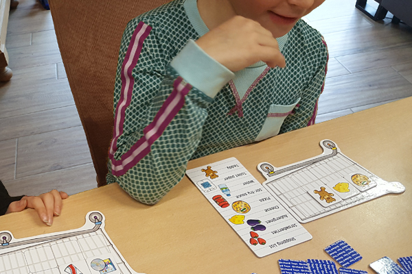 Voorbeeld Spelenderwijs Engels met spelletje